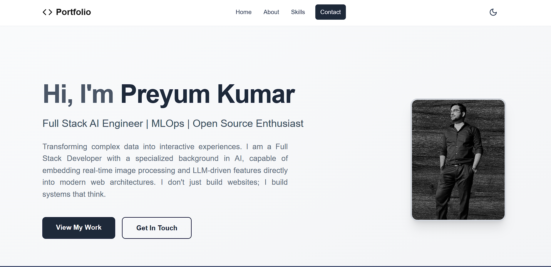 Portfolio Website - Image 1